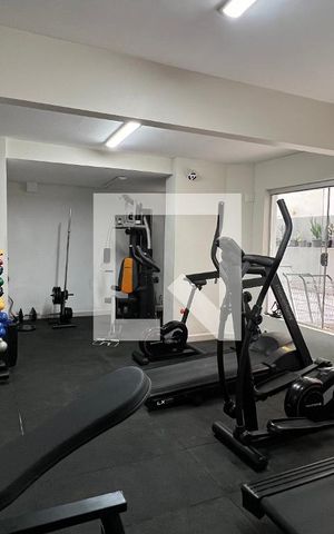 Studio para alugar com 33m², 1 quarto e sem vaga Studio para alugar com 33m², 1 quarto e sem vagaAcademia