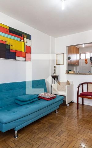 Apartamento à venda com 50m², 1 quarto e sem vaga Apartamento à venda com 50m², 1 quarto e sem vagaSala