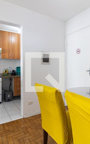 Apartamento à venda com 50m², 1 quarto e sem vaga Apartamento à venda com 50m², 1 quarto e sem vagaSala de Jantar