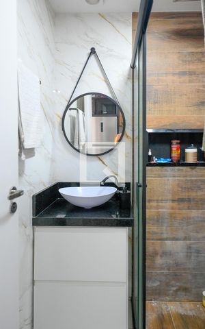 Studio à venda com 20m², 1 quarto e sem vaga Studio à venda com 20m², 1 quarto e sem vagaBanheiro