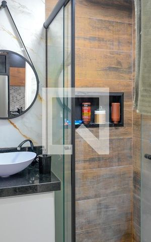 Studio à venda com 20m², 1 quarto e sem vaga Studio à venda com 20m², 1 quarto e sem vagaBanheiro
