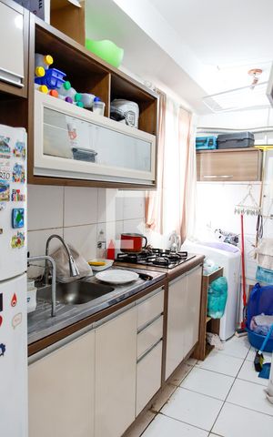 Apartamento à venda com 39m², 2 quartos e 1 vagaCozinha