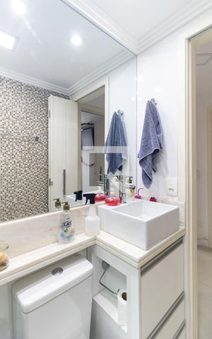 Apartamento à venda com 72m², 3 quartos e 1 vagaBanheiro Social