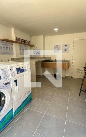 Apartamento para alugar com 34m², 2 quartos e sem vaga Apartamento para alugar com 34m², 2 quartos e sem vagaLavanderia