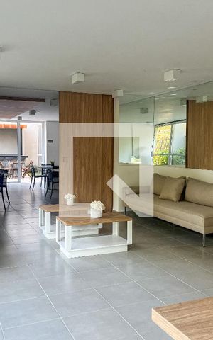 Apartamento para alugar com 34m², 2 quartos e sem vaga Apartamento para alugar com 34m², 2 quartos e sem vagaÁrea comum - Salão de festas