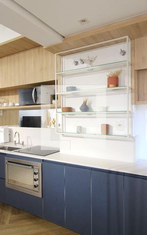 Apartamento à venda com 54m², 1 quarto e 1 vagaSala/Cozinha