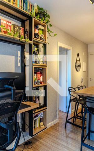 Apartamento à venda com 28m², 1 quarto e sem vagaSala