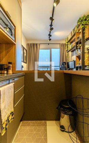 Apartamento à venda com 28m², 1 quarto e sem vagaCozinha