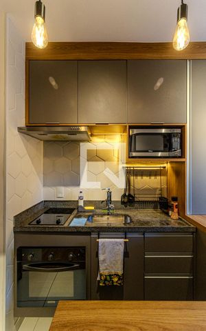 Apartamento à venda com 28m², 1 quarto e sem vagaCozinha