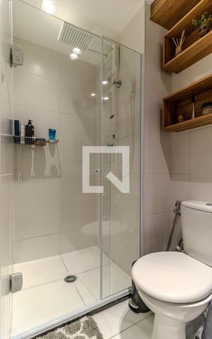 Apartamento à venda com 28m², 1 quarto e sem vagaBanheiro da Suíte