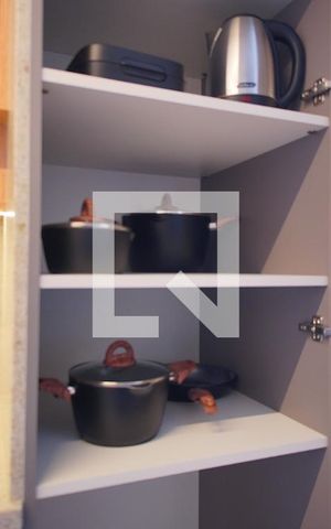 Studio à venda com 24m², 1 quarto e 1 vagaCozinha - Utensílios