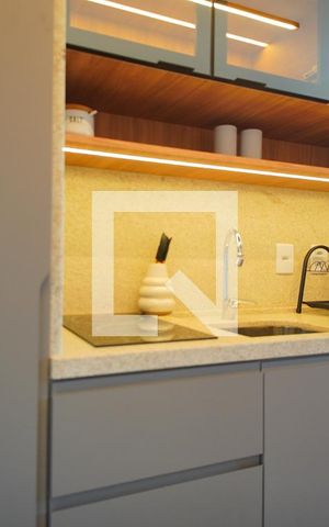 Studio à venda com 24m², 1 quarto e 1 vagaCozinha