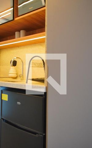 Studio à venda com 24m², 1 quarto e 1 vagaCozinha