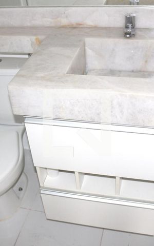 Apartamento à venda com 63m², 2 quartos e 1 vagaBanheiro Social