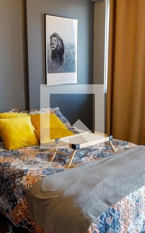 Apartamento à venda com 43m², 1 quarto e 1 vaga Apartamento à venda com 43m², 1 quarto e 1 vagaQuarto 1