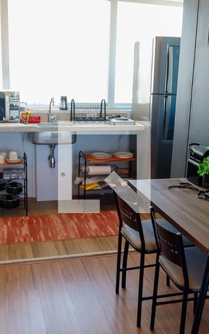 Apartamento à venda com 43m², 1 quarto e 1 vaga Apartamento à venda com 43m², 1 quarto e 1 vagaCozinha