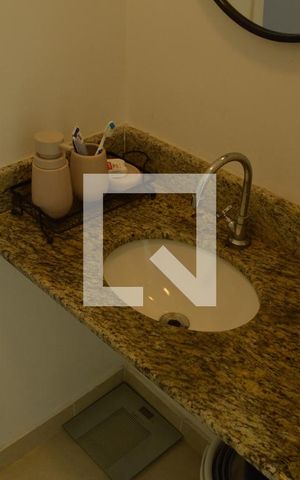 Apartamento para alugar com 44m², 1 quarto e 1 vaga Apartamento para alugar com 44m², 1 quarto e 1 vagaBanheiro