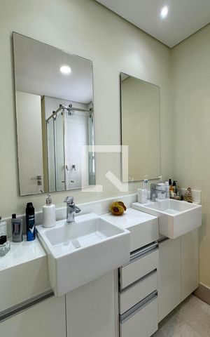 Apartamento para alugar com 110m², 3 quartos e 2 vagasBanheiro da Suíte 1