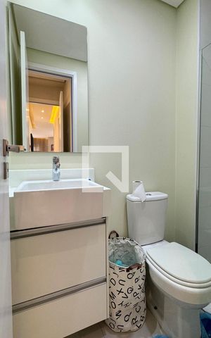 Apartamento para alugar com 110m², 3 quartos e 2 vagasBanheiro da Suíte 2