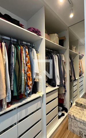 Apartamento para alugar com 110m², 3 quartos e 2 vagasCloset da suíte 1