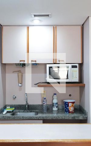 Studio para alugar com 24m², 1 quarto e 1 vagaCozinha