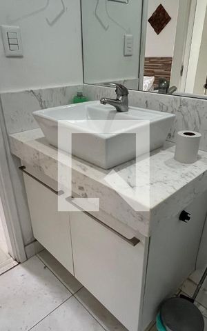 Apartamento à venda com 32m², 1 quarto e 1 vaga Apartamento à venda com 32m², 1 quarto e 1 vagaBanheiro da Suíte