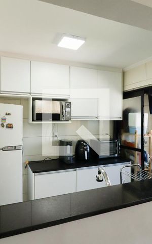 Apartamento à venda com 53m², 2 quartos e 1 vagaCozinha e Área de Serviço