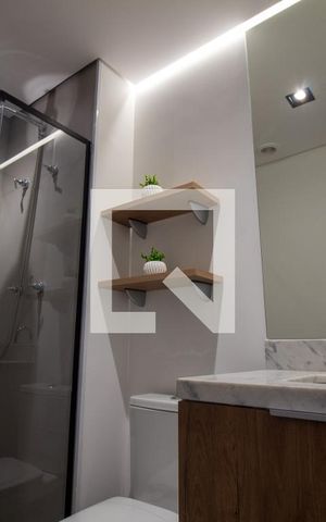 Studio para alugar com 33m², 1 quarto e sem vaga Studio para alugar com 33m², 1 quarto e sem vagaBanheiro- Studio