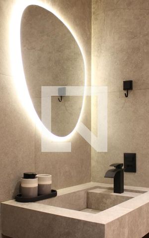 Studio para alugar com 33m², 1 quarto e sem vagaBanheiro