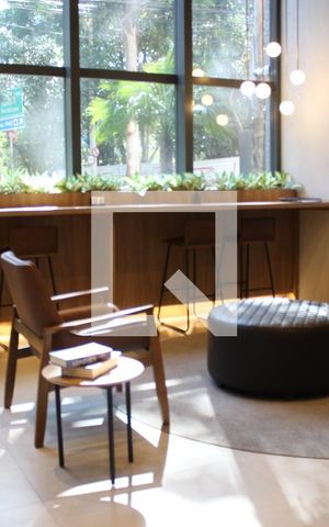 Studio para alugar com 33m², 1 quarto e sem vagaHall Social