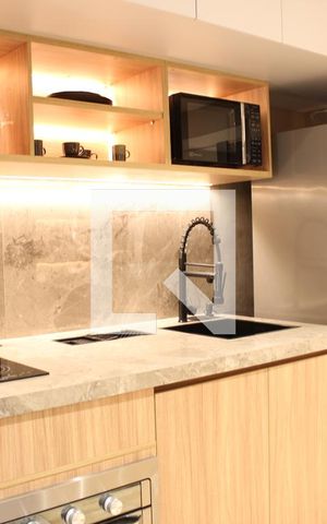 Studio para alugar com 33m², 1 quarto e sem vagaCozinha