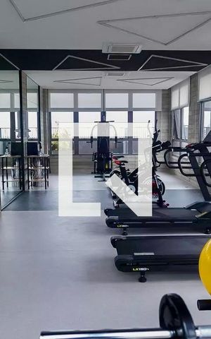 Apartamento para alugar com 34m², 1 quarto e 1 vaga Apartamento para alugar com 34m², 1 quarto e 1 vagaÁrea comum - Academia