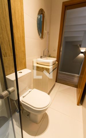 Casa de condomínio para alugar com 164m², 3 quartos e 2 vagasBanheiro 1