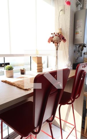Studio para alugar com 35m², 1 quarto e 1 vaga Studio para alugar com 35m², 1 quarto e 1 vagaCozinha