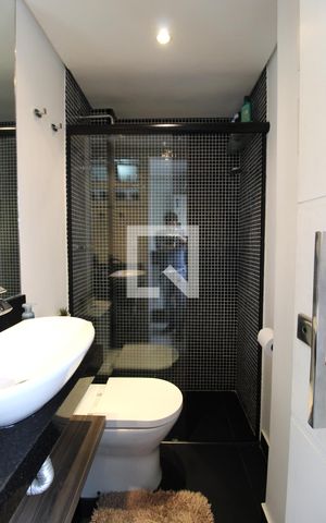 Apartamento para alugar com 98m², 2 quartos e 1 vagaBanheiro Social