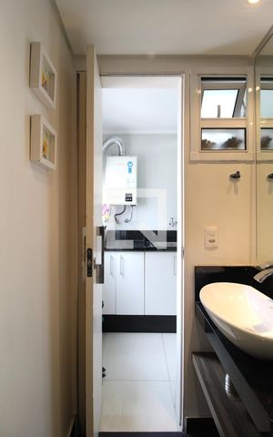 Apartamento para alugar com 98m², 2 quartos e 1 vagaBanheiro Social