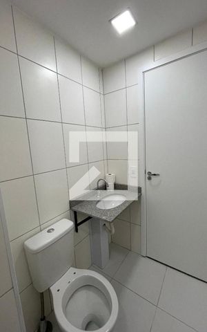 Apartamento para alugar com 31m², 1 quarto e sem vaga Apartamento para alugar com 31m², 1 quarto e sem vagaBanheiro da Suíte