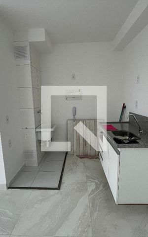 Apartamento para alugar com 31m², 1 quarto e sem vaga Apartamento para alugar com 31m², 1 quarto e sem vagaCozinha e Área de Serviço