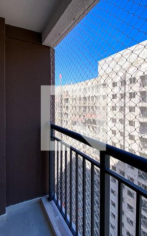 Apartamento para alugar com 39m², 2 quartos e 1 vagaSacada da sala