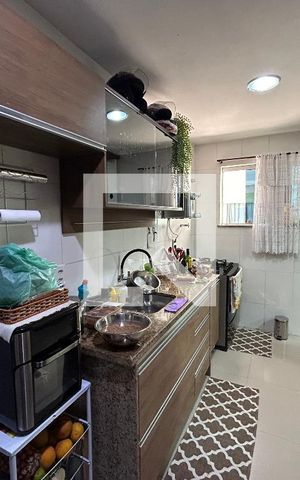 Casa de condomínio à venda com 68m², 2 quartos e 1 vagaCozinha