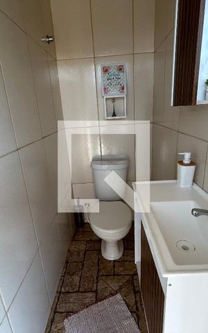 Casa de condomínio à venda com 68m², 2 quartos e 1 vagaBanheiro do terraço
