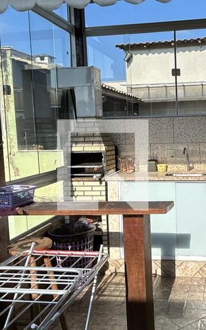 Casa de condomínio à venda com 68m², 2 quartos e 1 vagaChurrasqueira