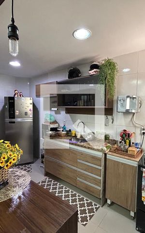 Casa de condomínio à venda com 68m², 2 quartos e 1 vagaCozinha