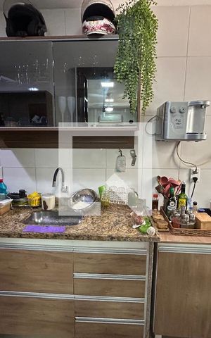 Casa de condomínio à venda com 68m², 2 quartos e 1 vagaCozinha - Armários