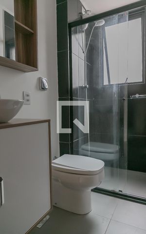 Apartamento à venda com 43m², 1 quarto e sem vaga Apartamento à venda com 43m², 1 quarto e sem vagaBanheiro