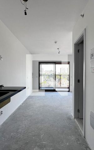 Studio à venda com 27m², 1 quarto e sem vagaCozinha