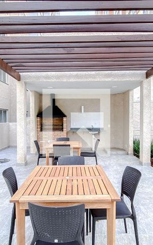 Apartamento à venda com 37m², 2 quartos e sem vagaÁrea comum - Churrasqueira