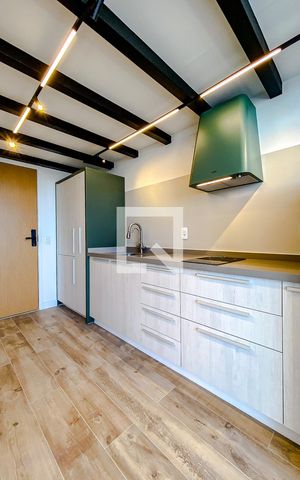 Studio para alugar com 39m², 1 quarto e sem vagaCozinha