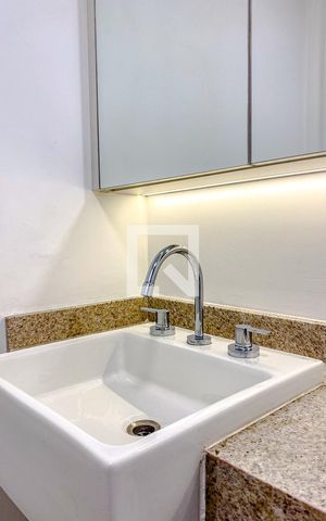 Studio para alugar com 39m², 1 quarto e sem vagaBanheiro