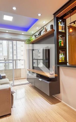 Apartamento à venda com 50m², 2 quartos e 1 vaga Apartamento à venda com 50m², 2 quartos e 1 vagaSala